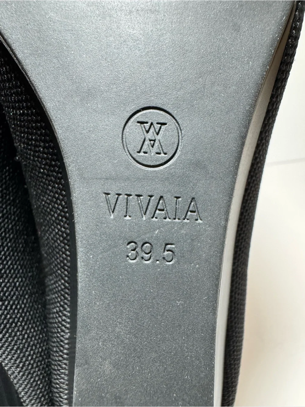 VIVAIA Pointed-Toe Wedge (Aria Wedge Pro) Black Shoes Size EU/39.5 US/8.5